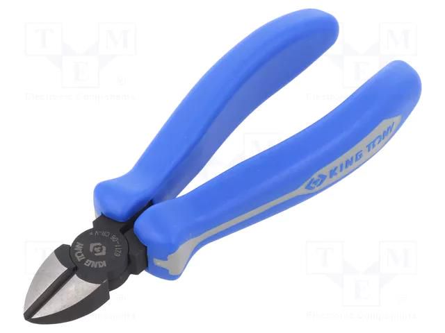 Pliers; side,cutting; two-component handle grips; 163mm KING TONY KT-6211-06