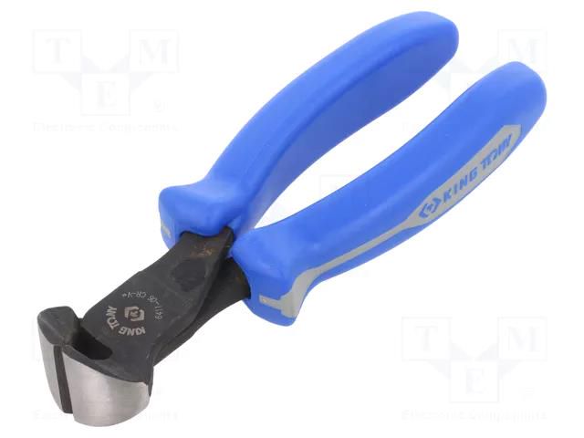 Pliers; end,cutting; two-component handle grips; 165mm KING TONY KT-6411-06