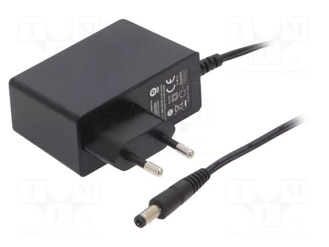 Power supply: switching; mains,plug-in; 24VDC; 1A; 24W; 86.09% POS POSC24100A-25