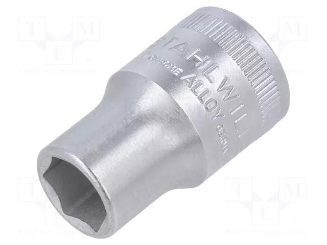 Socket; 6-angles,socket spanner; HEX 12mm; 1/2"; short STAHLWILLE ST-3030012