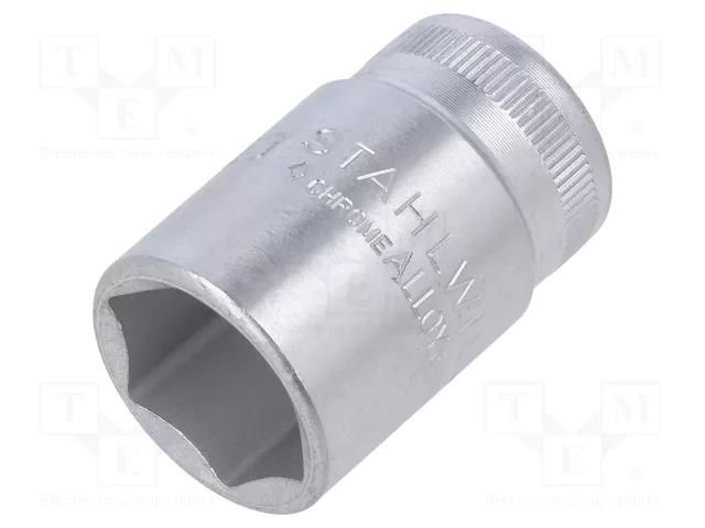 Socket; 6-angles,socket spanner; HEX 20mm; 1/2"; short STAHLWILLE ST-3030020