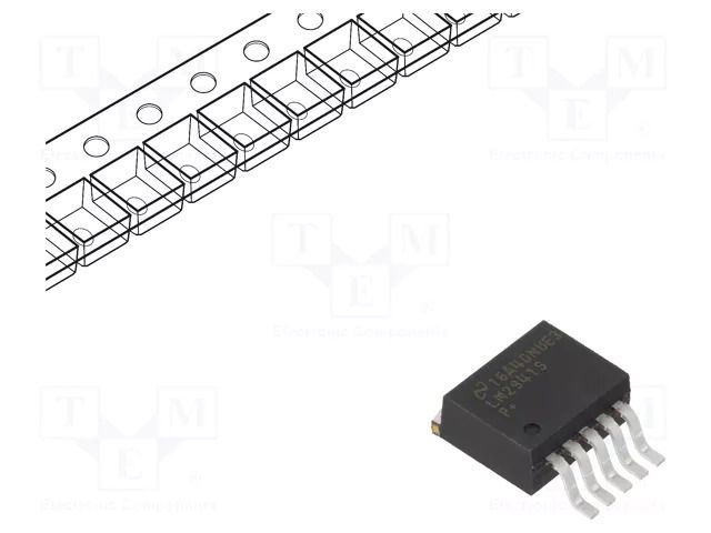 IC: voltage regulator; LDO,adjustable; 5÷20V; 1A; TO263-5; SMD TEXAS INSTRUMENTS LM2941SX/NOPB