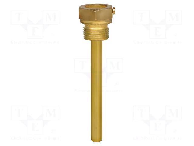 Thermowells; Application: heating systems; SWT52G; copper alloy WIKA SWT52G-3907317