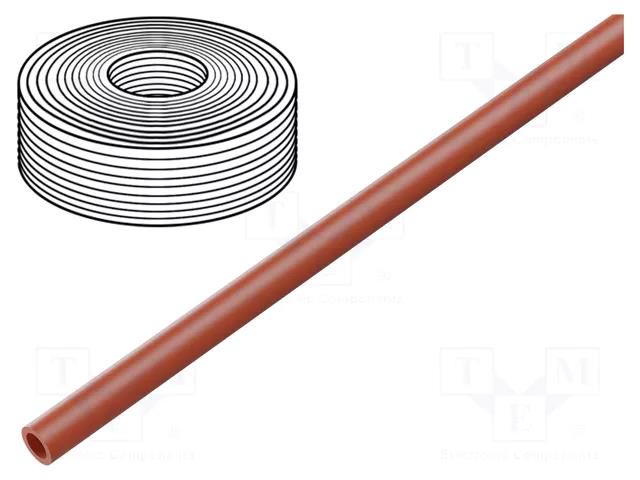 Pneumatic tubing; -0.95÷10bar; PUN-H; Tube in.diam: 6.7mm; red FESTO PUN-H-8X1.25-RT