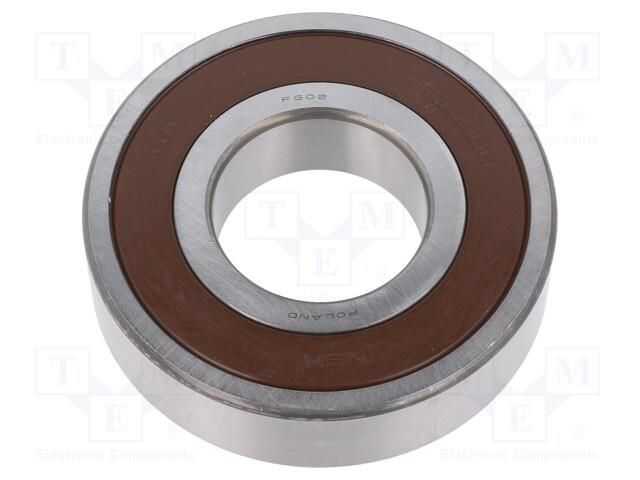 Bearing: ball; Øint: 45mm; Øout: 100mm; W: 25mm; bearing steel NSK NSK6309-DDU-CM