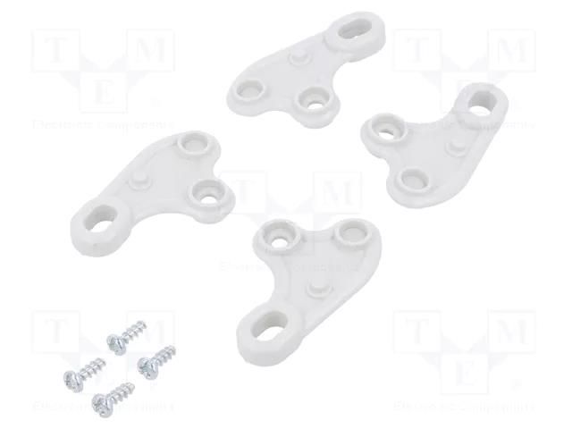 Set of clips; 4pcs; Thalassa TBP,Thalassa TBS SCHNEIDER ELECTRIC NSYAEFTB
