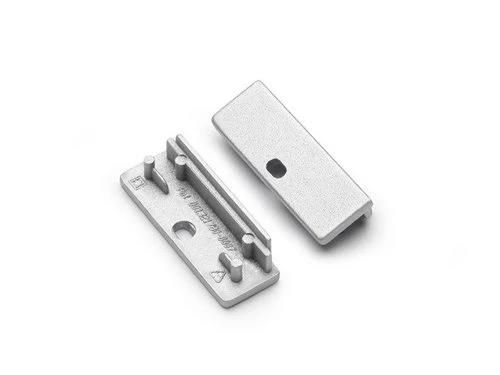 Ending WIDE24 TOPMET with hole silver 84300040 5901597201700