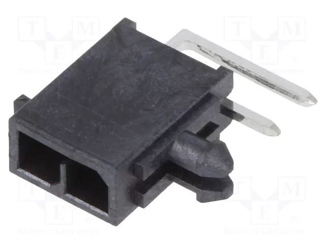 Connector: wire-board; socket; male; PIN: 2; Micro-Fit+; PCB snap MOLEX MX-212528-0200