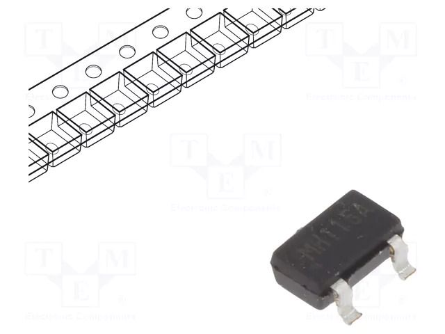 Sensor: magnetic field; 1.7÷5.5VDC,3VDC; 100Hz; 2.9x1.6x1.2mm COTO TECHNOLOGY RR112-1G42-531