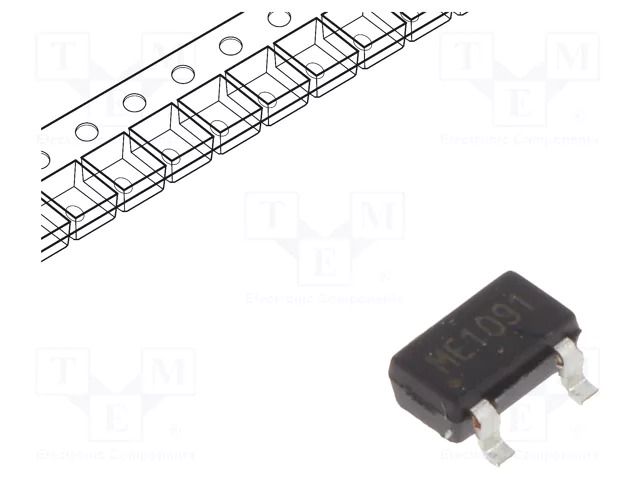 Sensor: magnetic field; 1.7÷5.5VDC,3VDC; 250Hz; 2.9x1.6x1.2mm COTO TECHNOLOGY RR122-1A52-511