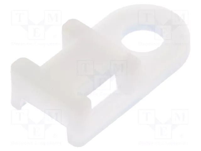 Holder; screw; polyamide; UL94V-2; natural; Tie width: 2.5÷4.8mm PANDUIT TA1S8-C