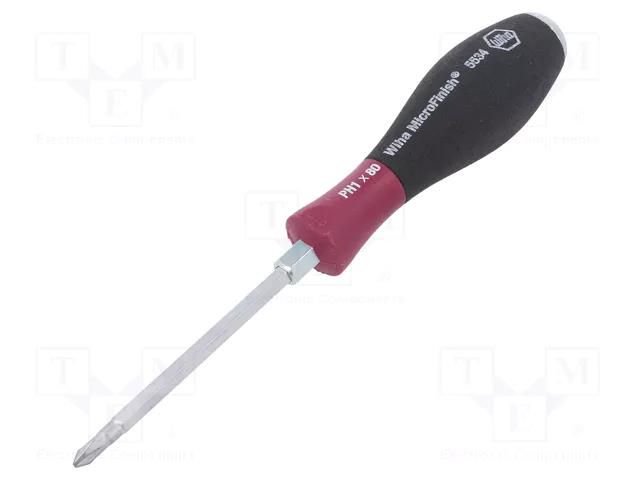 Screwdriver; for impact,assisted with a key; Phillips; PH1 WIHA WIHA.29149