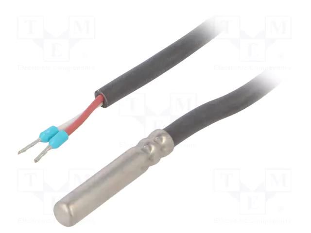 Sensor: temperature; NTC; 12kΩ; 3m; -40÷125°C; Leads: lead x2 ELKO EP SENSOR-TZ-3