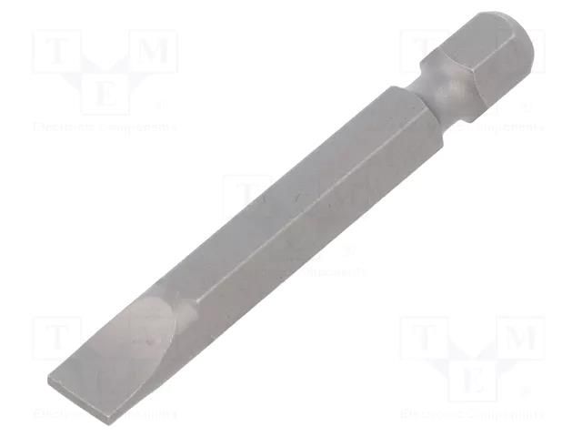 Screwdriver bit; slot; 6.5x1.2mm; Overall len: 50mm BETA BE862LP/1.2X6.5