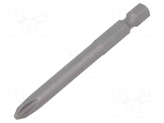 Screwdriver bit; Phillips; PH2; Overall len: 70mm BETA BE862PH/L2