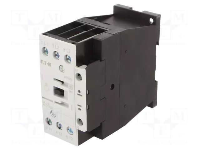 Contactor: 3-pole; NO x3; 24VAC; 12A; DILL12; screw terminals; 690V EATON ELECTRIC DILL12-24AC