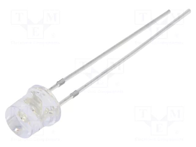 LED; UV; 140°; 20mA; P: 114mW; 360÷370nm; 3÷3.8VDC; THT OPTOSUPPLY OSV1YL57E1A