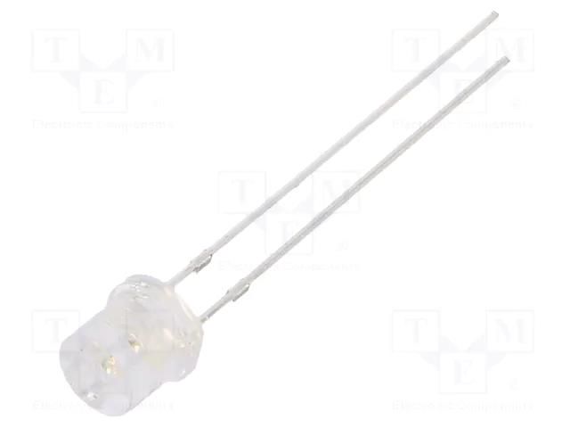 LED; UV; 140°; 20mA; P: 114mW; 390÷400nm; 3÷3.8VDC; THT OPTOSUPPLY OSV4DL57E1A