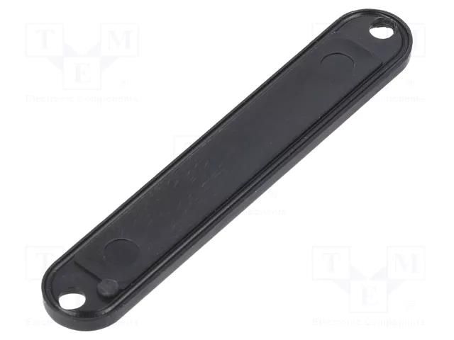 Frame for enclosure; ABS; 1455; Colour: black; 10pcs. HAMMOND 1455APLBK-10