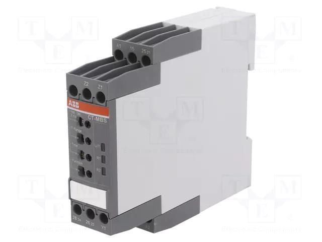 Timer; 0,05s÷300h; DPDT; 24÷240VAC; 24÷48VDC; -20÷60°C; IP20 ABB 1SVR730010R3200