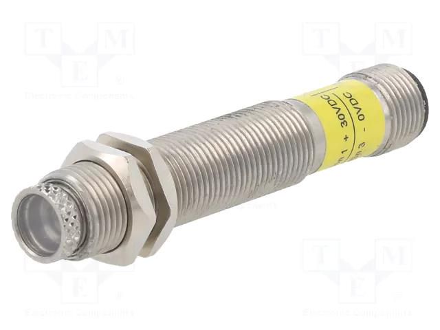 Module: laser; 5mW; green; cross; 520nm; 10÷30VDC; ILM12F; IP54 Laser Components ILM12F-DOE-520-5-F