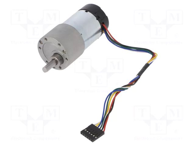 Motor: DC; with gearbox; 6÷12VDC; 5.5A; Shaft: D spring; 67rpm POLOLU POLOLU-2828