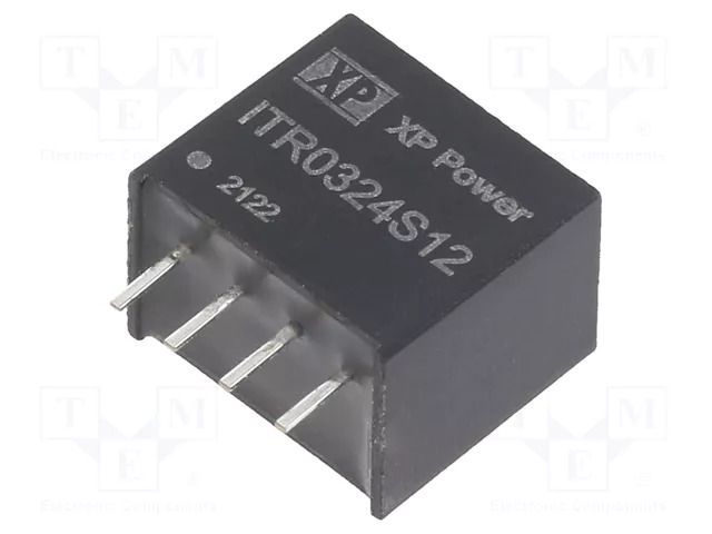 Converter: DC/DC; 3W; Uin: 21.6÷26.4VDC; Uout: 12VDC; Iout: 250mA XP POWER ITR0324S12