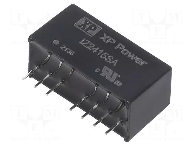 Converter: DC/DC; 3W; Uin: 18÷36VDC; Uout: 15VDC; Iout: 200mA; SIP XP POWER IZ2415SA