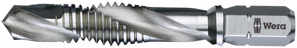 847 HSS Combined Tap Bits, 3.3x39.0xM 4, Wera 05104641001