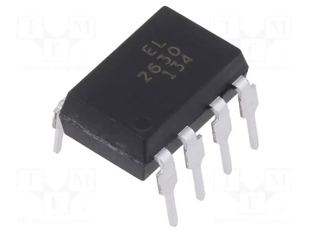 Optocoupler; THT; Ch: 2; OUT: logic; 5kV; 10Mbps; DIP8; 5kV/μs; EL263X EVERLIGHT EL2630