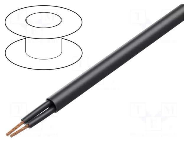 Wire; ÖLFLEX® CLASSIC 110 BK; 2x1.5mm2; unshielded; 300V,500V; Cu LAPP CL110-BK-2X1.5