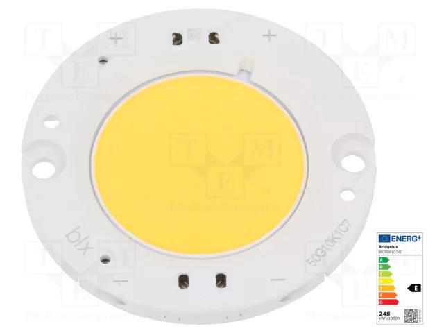 Power LED; COB; 118.7W; 5000K; 18112lm; 120°; Front: flat; CRImin: 90 BRIDGELUX BXRC-50G10K1-C-73S