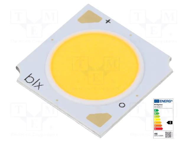 Power LED; COB; 21.4W; 4000K; 3267lm; 120°; CRImin: 80; Front: flat BRIDGELUX BXRE-40E2000-C-73