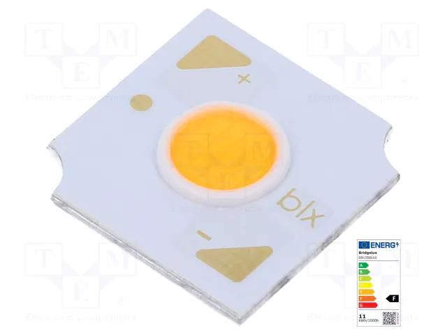 Power LED; white warm; COB; 120°; 175mA; P: 25.6W; 817lm; CRImin: 80 BRIDGELUX BXRH-27E0600-A-83