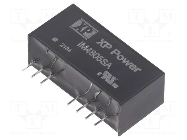 Converter: DC/DC; 2W; Uin: 18÷75VDC; Uout: 5VDC; Iout: 400mA; SIP; THT XP POWER IM4805SA