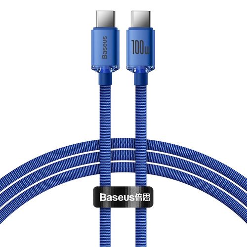 Baseus CAJY000603 USB-C - USB-C PD cable 100W 5A 480Mb/s 1.2m - blue, Baseus 6932172602871 6932172602871