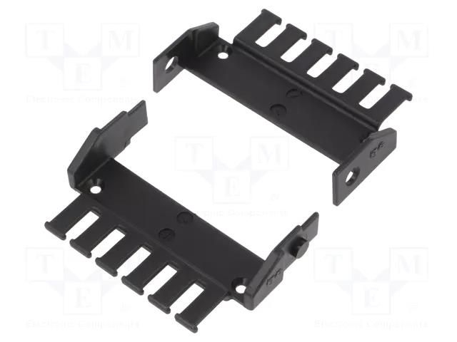 Bracket; 06; rigid; for cable chain IGUS 060.64.12PZ