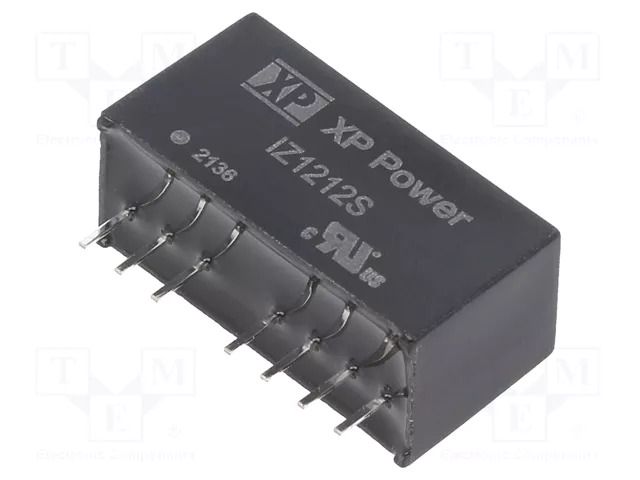 Converter: DC/DC; 3W; Uin: 9÷18VDC; Uout: 12VDC; Iout: 250mA; SIP; THT XP POWER IZ1212SA