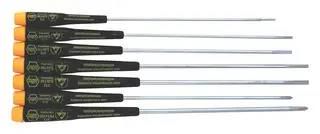 7 PIECE ESD-SAFE PRECISION LONG SLOTTED AND PHILLIPS SCREWDRIVER SET 27393