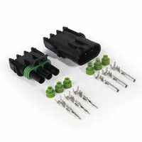3 Conductor 12AWG Weatherproof Automotive Connector Set 27-10174