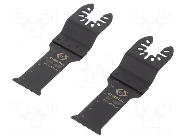 Saw blade set; for multitools; 2pcs. C.K CK-T0876