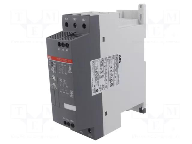 Module: softstart; Usup: 208÷600VAC; for DIN rail mounting; PSR ABB PSR37-600-70