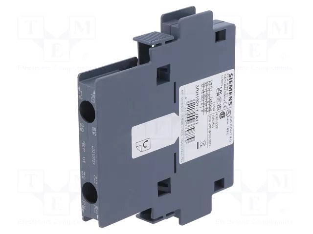 Auxiliary contacts; Size: S00; Leads: screw terminals; side SIEMENS 3RH1921-1JA11