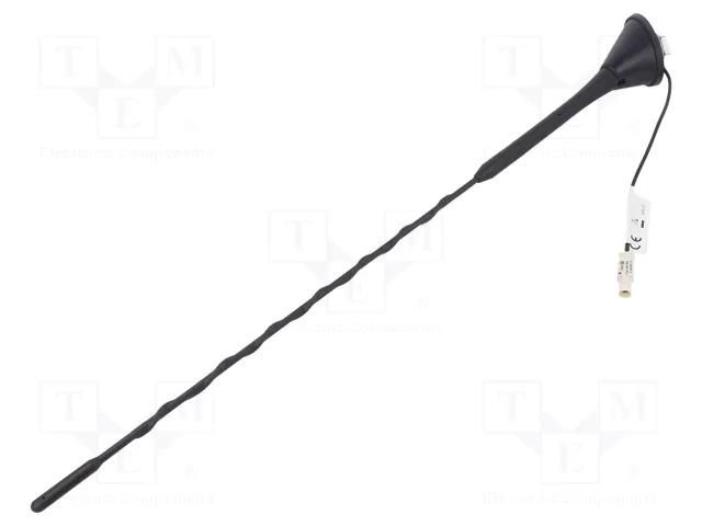 Antenna; car top; 0.4m; AM,FM; universal; 1.8m; 12VDC CALEARO 7677876