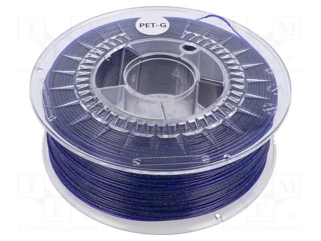 Filament: PET-G; Ø: 1.75mm; blue; 220÷250°C; 1kg DEVIL DESIGN DEV-PETG-1.75-GSBL