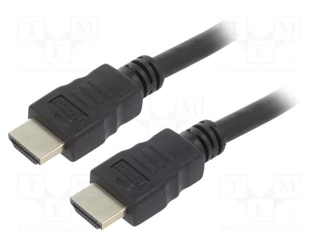 Cable; HDMI plug,both sides; PVC; HDMI 1.4; 7.5m; black; 28AWG GEMBIRD CC-HDMI4-7.5M