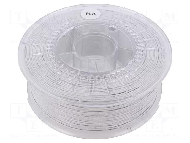 Filament: PLA; Ø: 1.75mm; marble light; 200÷235°C; 1kg DEVIL DESIGN DEV-PLA-1.75-ML
