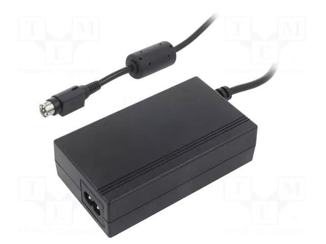Power supply: switching; 24VDC; 2.7A; Out: KYCON KPPX-4P; 65W TDK-LAMBDA DTM65PW240C8