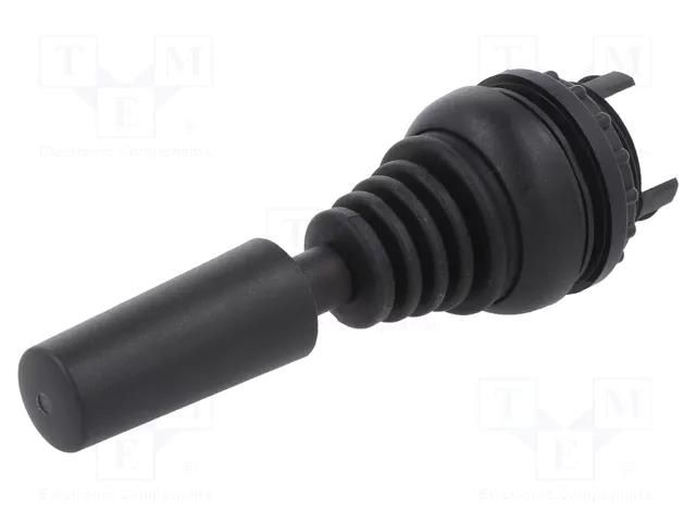 Switch: joystick; 22mm; Stabl.pos: 2; black; none; IP66; RMQ-Titan EATON ELECTRIC M22S-WRJ2V