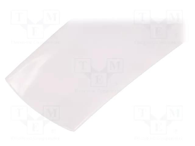Heat shrink sleeve; glueless; 2: 1; 32mm; transparent; polyolefine TASKER GTB32016-TR
